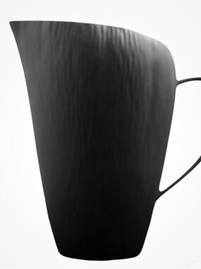 Michael Aram Matte Black Africana Collection Pitcher